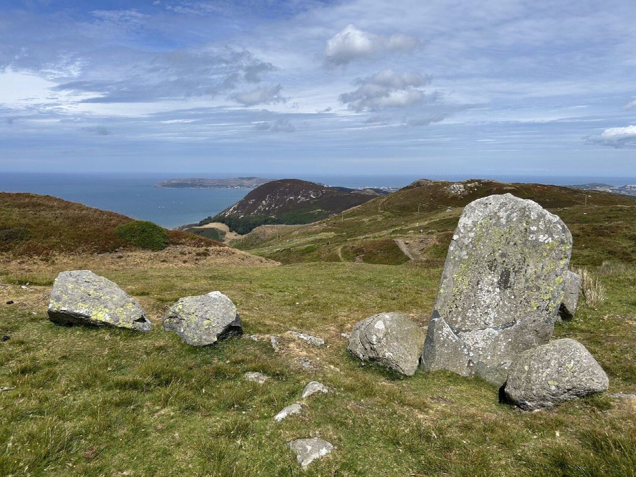 The Druids' Circle and Foel Lus from Penmaenmawr