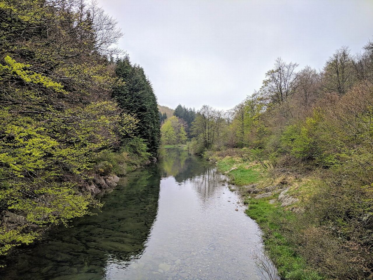 The Errekaidorra circuit in the Irati Forest