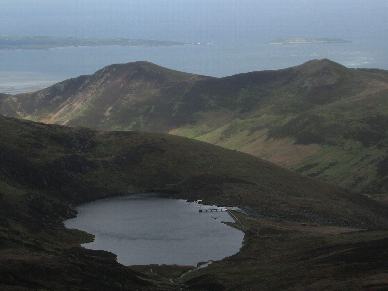 Foel Fras and Llyn Anafon