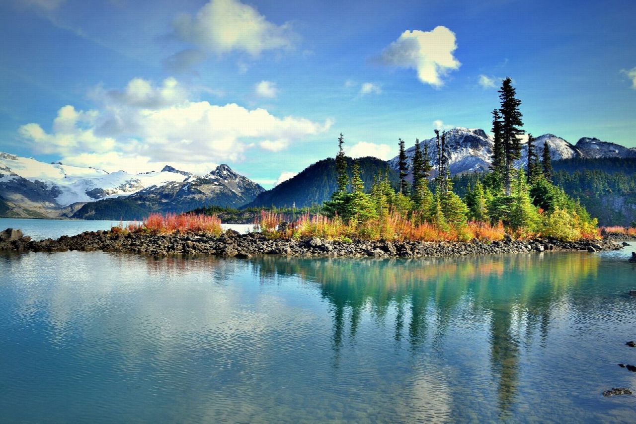 Garibaldi Lake from Rubble Creek