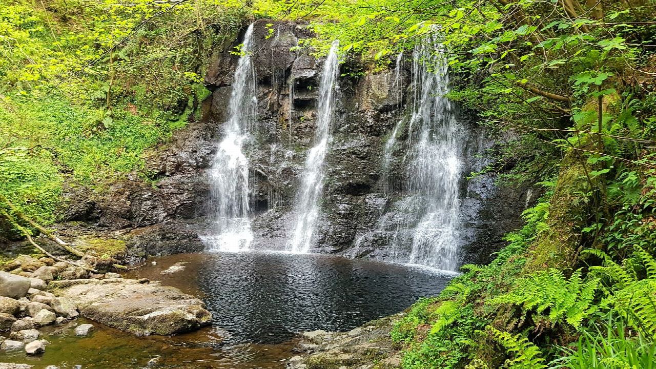 Glenariff Forest Park waterfalls