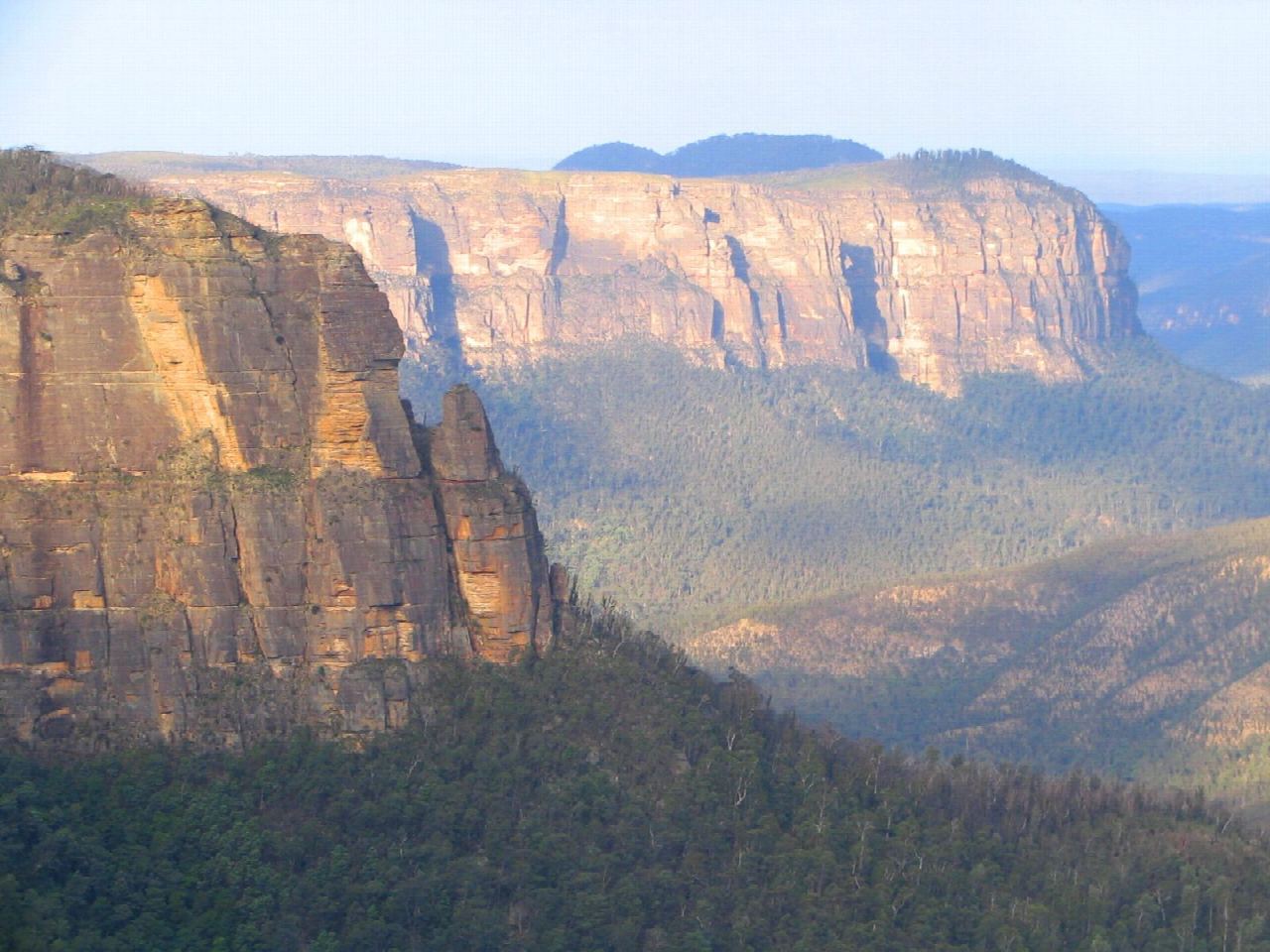 Govetts Leap to Pulpit Rock