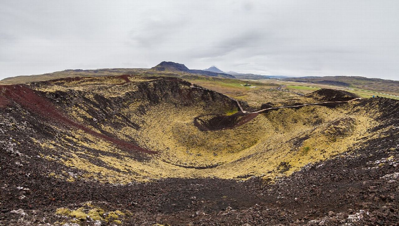 Grábrók crater