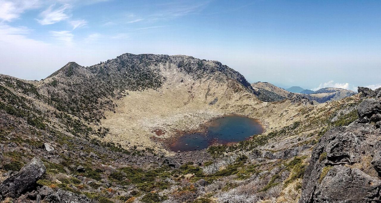 Hallasan summit from Seongpanak
