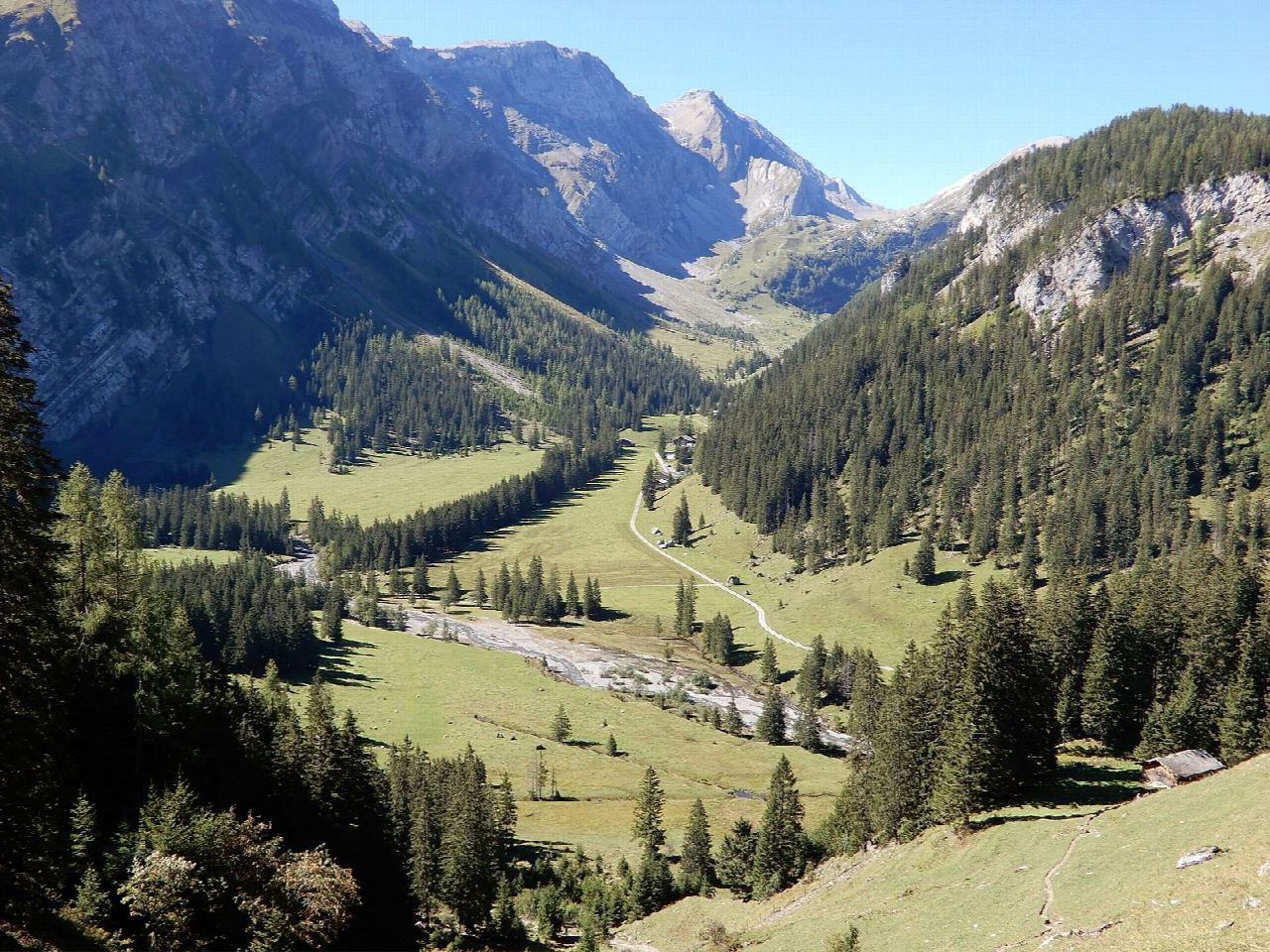 Iffigsee from Iffigenalp