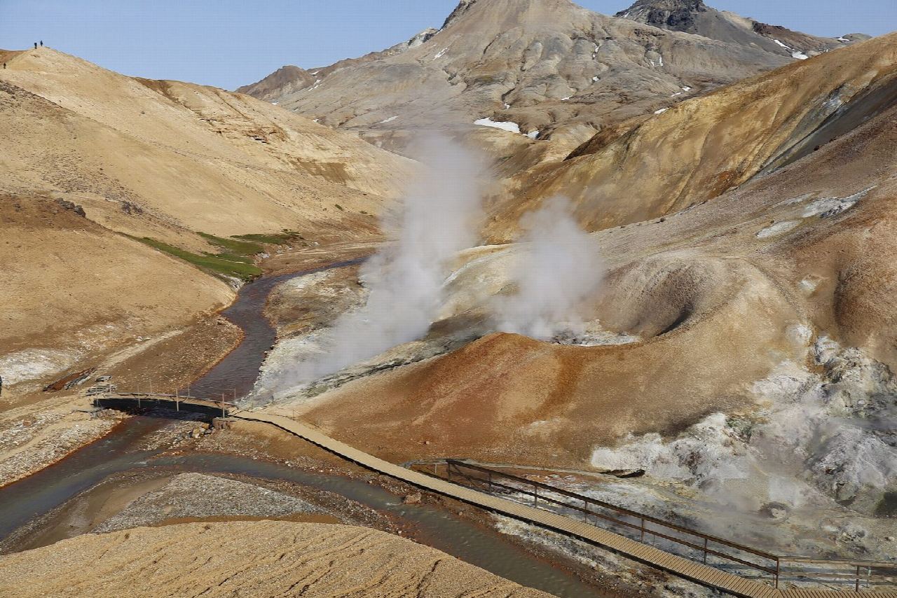 Hveradalir hot springs in Kerlingarfjöll