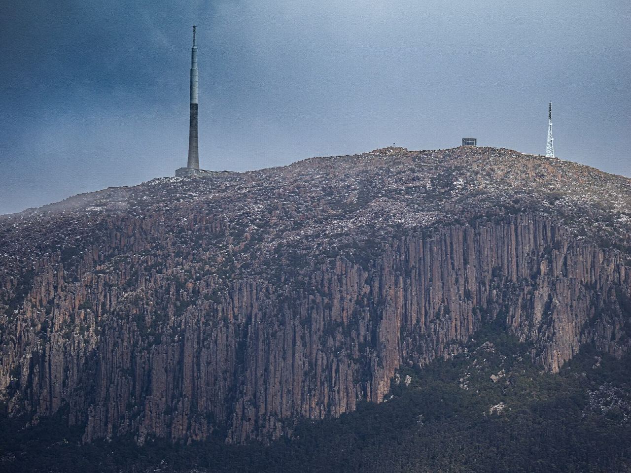 kunanyi/Mount Wellington by the Organ Pipes