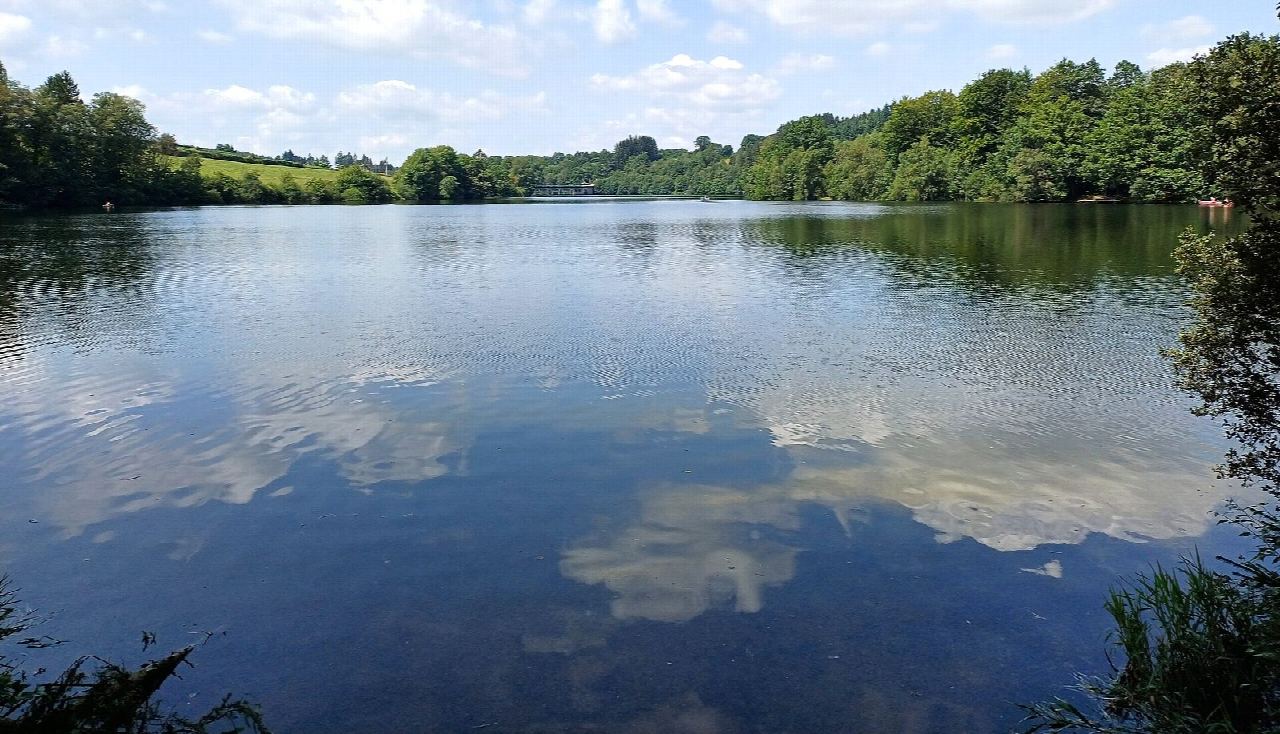 Le tour du lac de Robertville