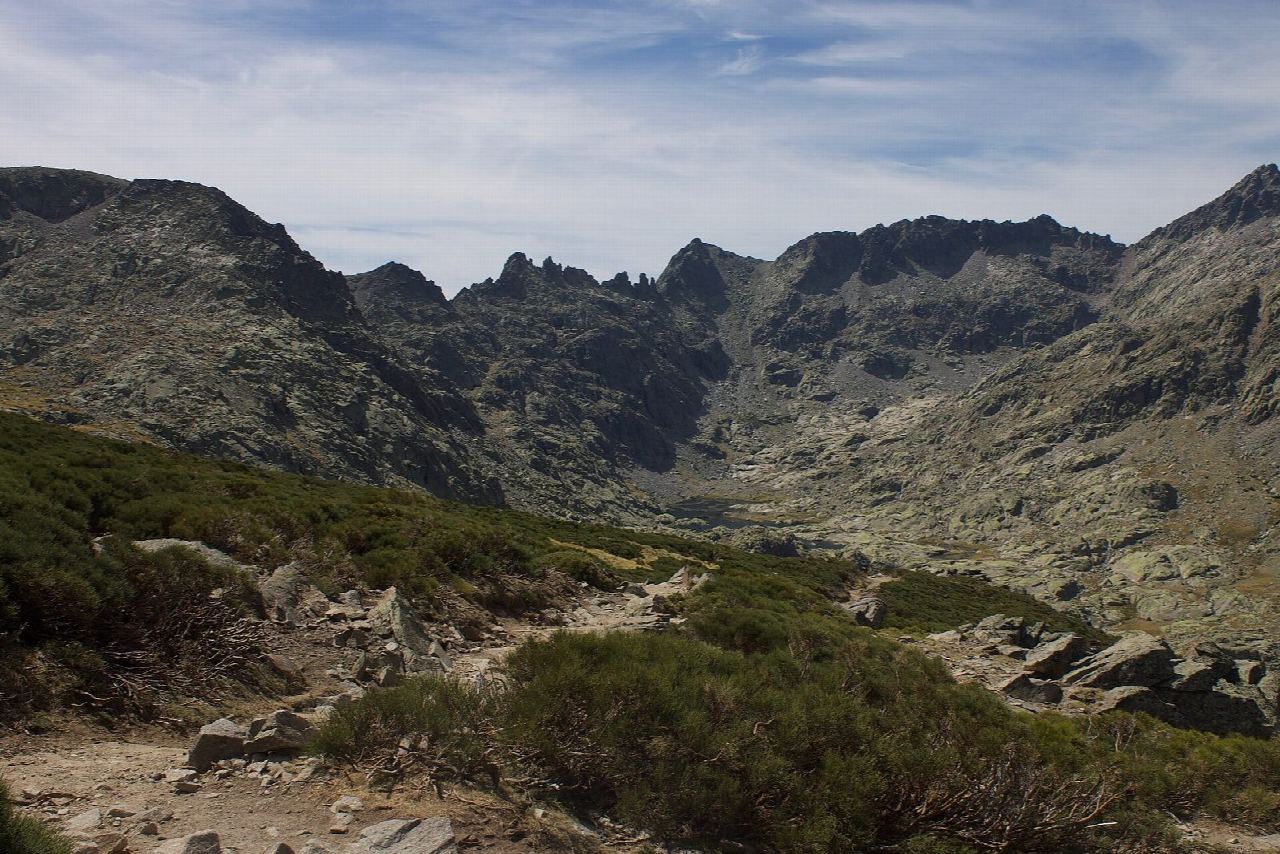 Laguna Grande de Gredos from La Plataforma