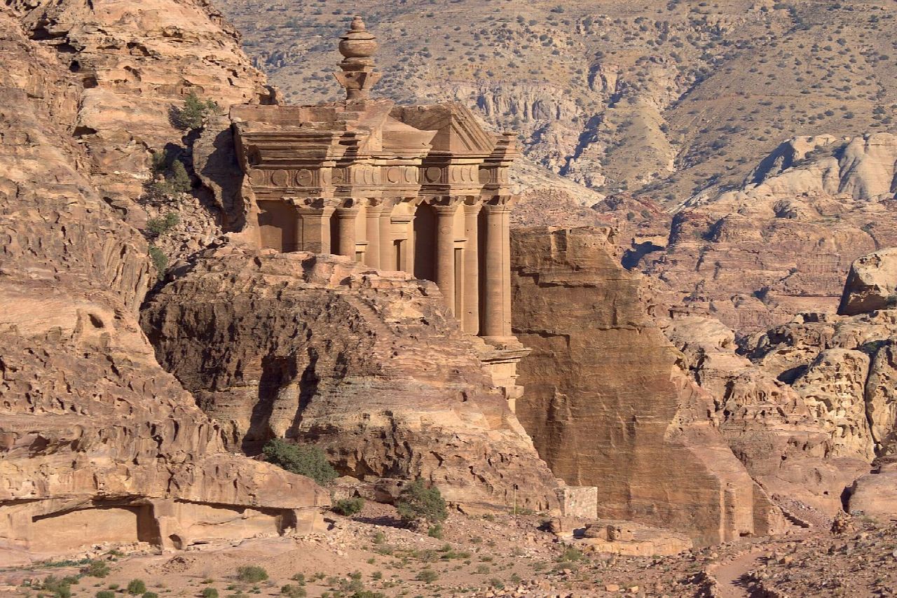 Little Petra to the Monastery (Ad Deir) by the Back Trail