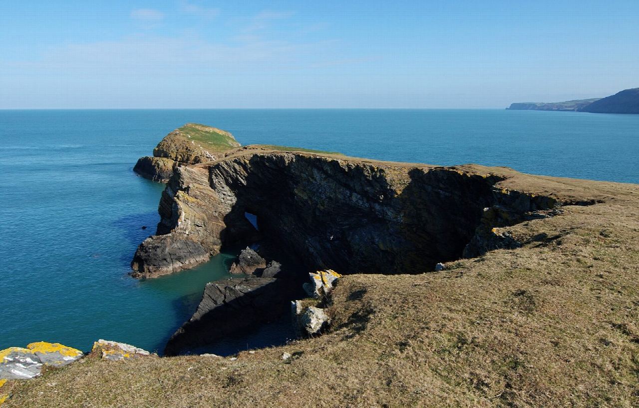 Llangrannog, Ynys Lochtyn and Penbryn