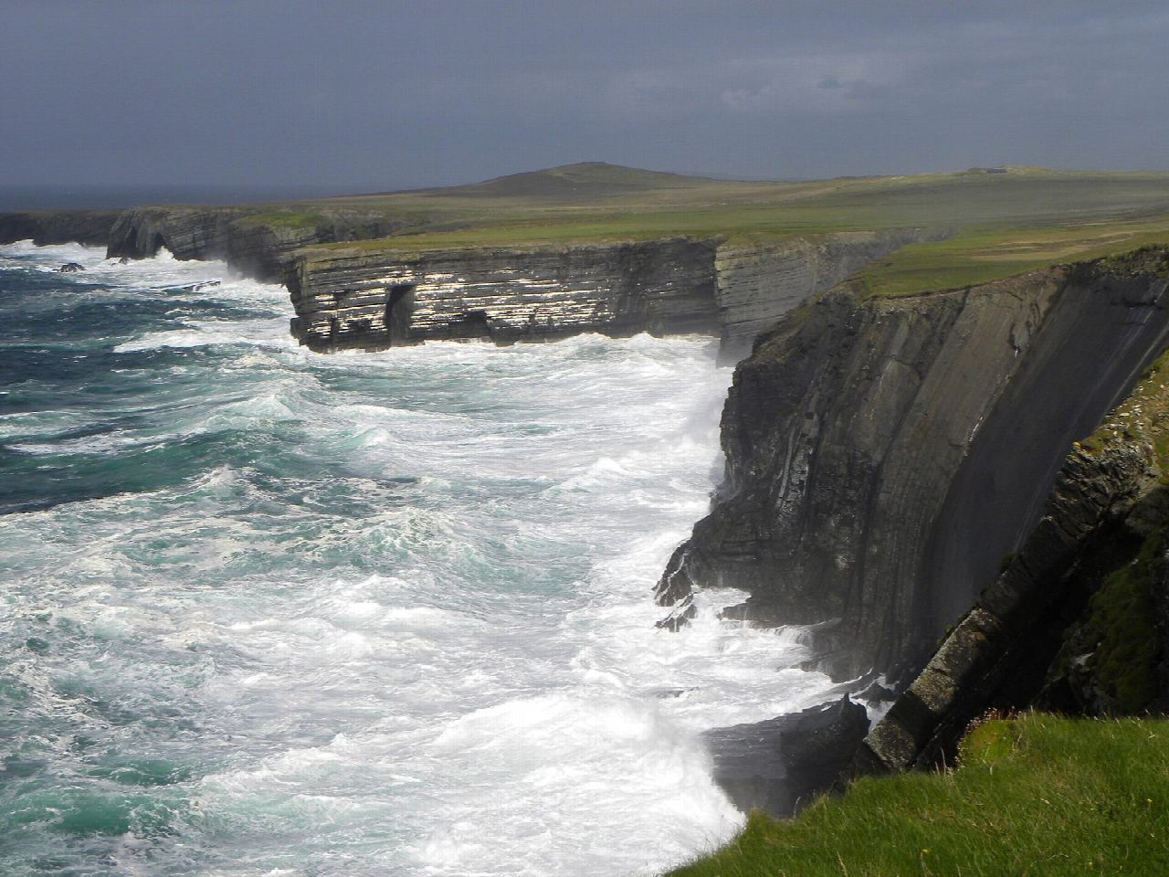 Loop Head: the cliff path round the headland