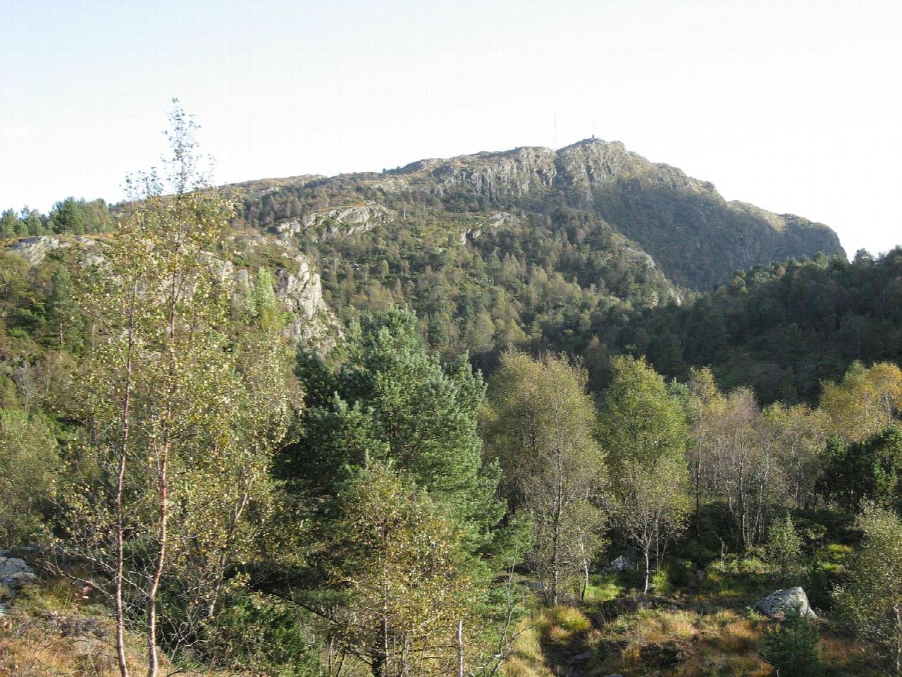 Løvstakken from Løvstakkveien