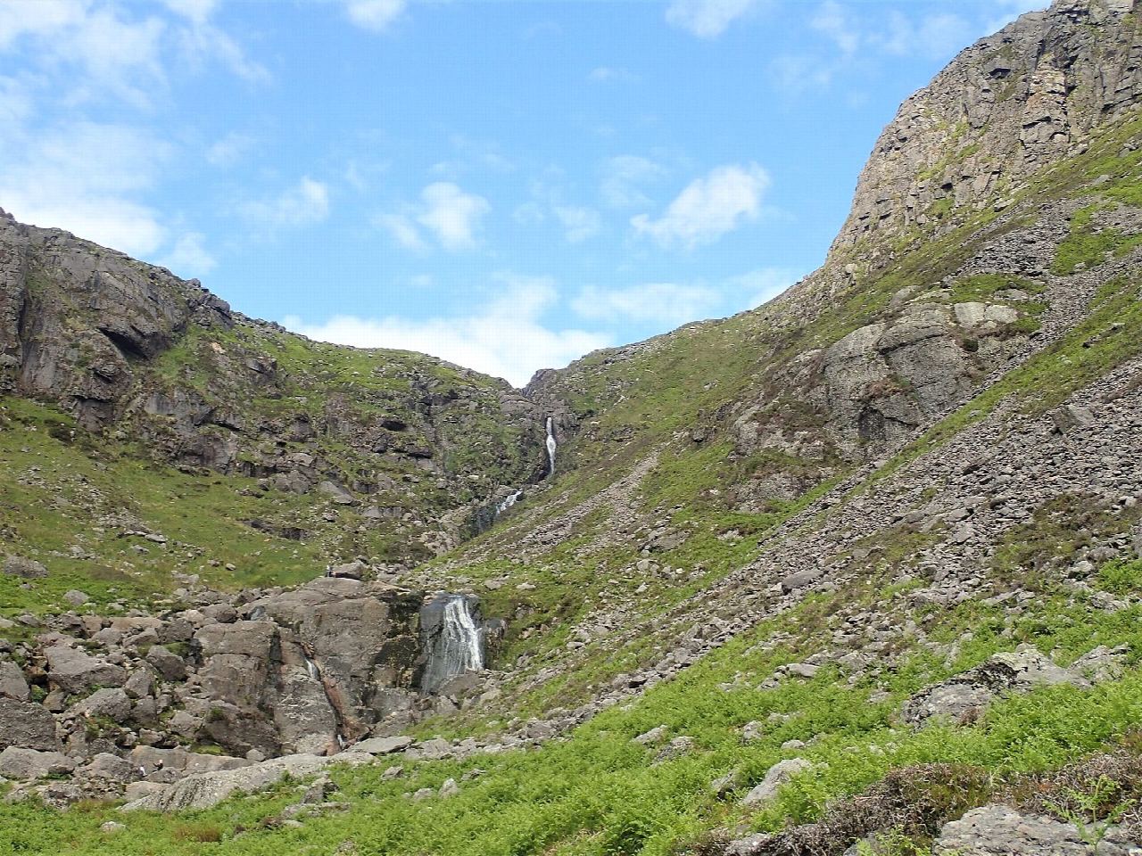 Mahon Falls from the Comeragh car park