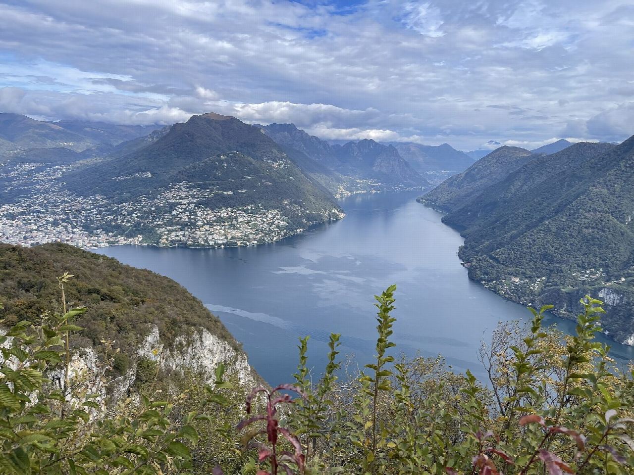 Monte San Salvatore to Morcote by Carona