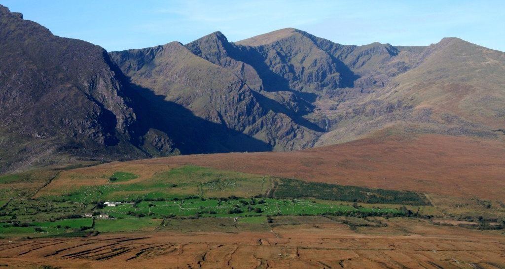 Mount Brandon (Cnoc Bréanainn) by the pilgrim path from Ballybrack