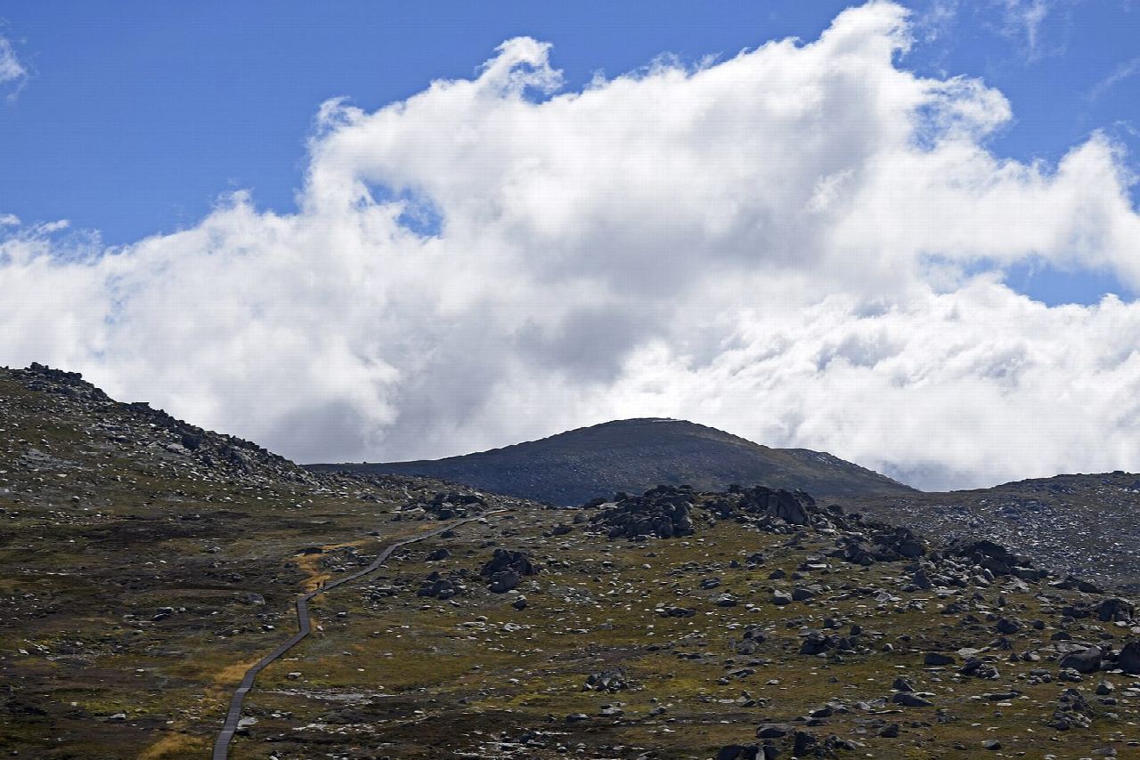 Mount Kosciuszko from Thredbo