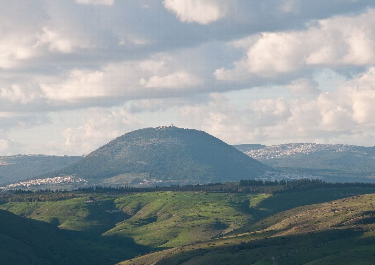 Mount Tabor from Shibli and round the summit