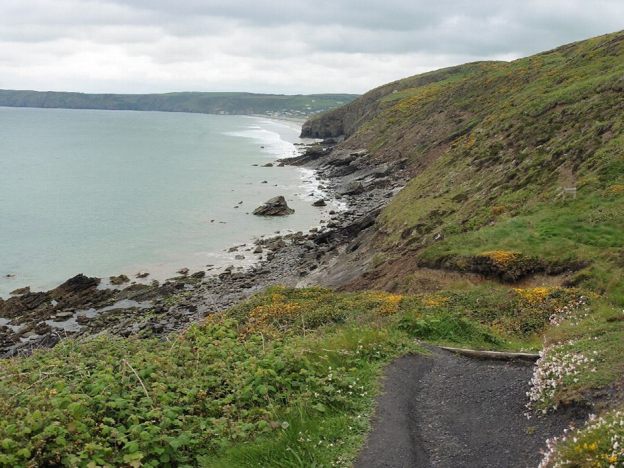 Nolton Haven, Rickets Head and the Newgale cliffs
