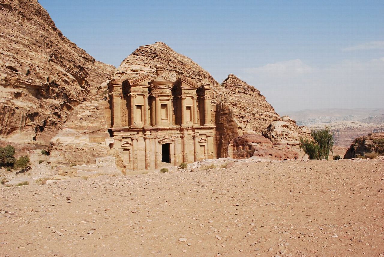 Petra: the Siq, the Treasury and the Monastery (Ad Deir)