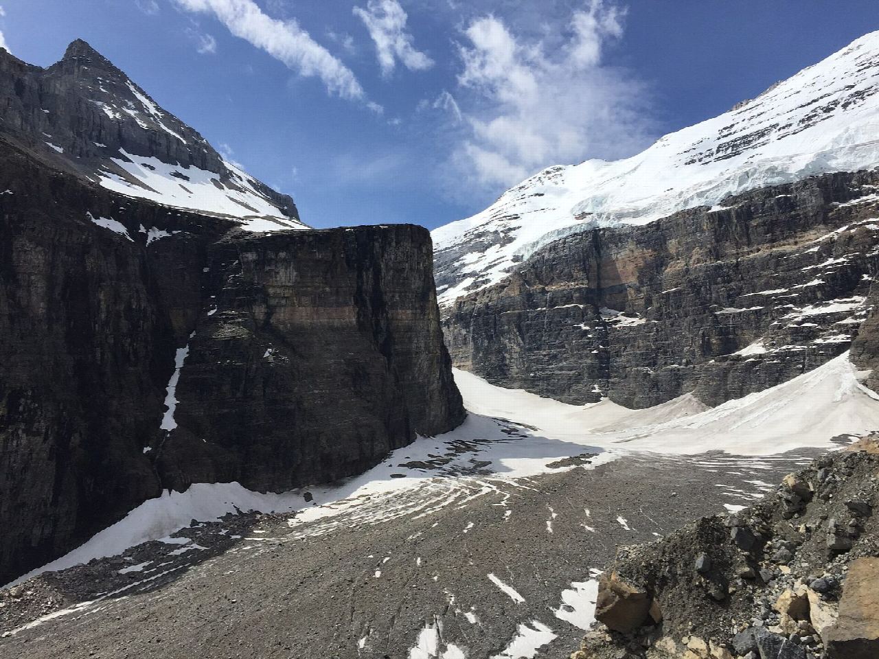 Plain of Six Glaciers