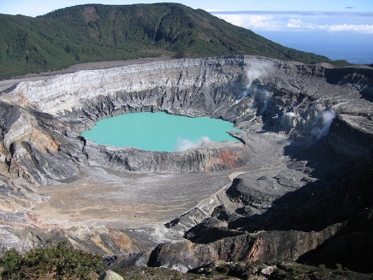Mirador del Cráter, Volcán Poás