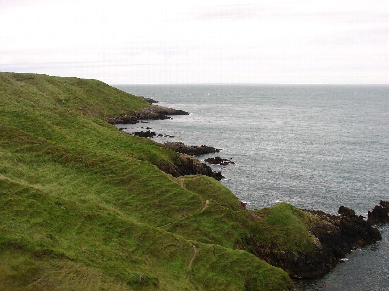 Porth Oer (Whistling Sands) and Mynydd Anelog