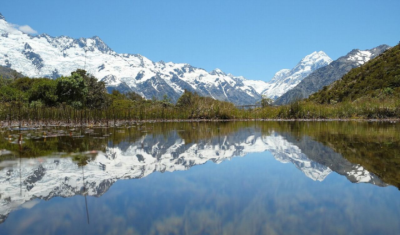 Red Tarns from Aoraki/Mount Cook Village