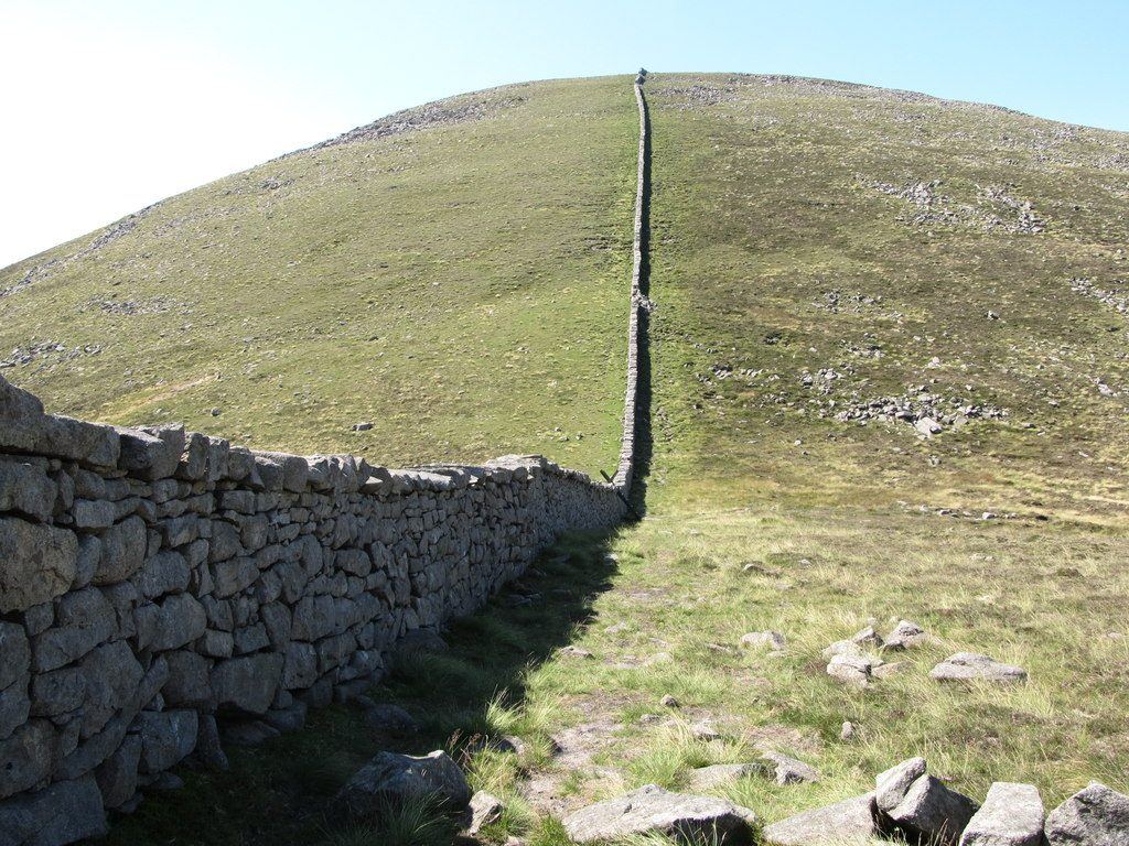 Slieve Meelbeg and Slieve Meelmore from Ott