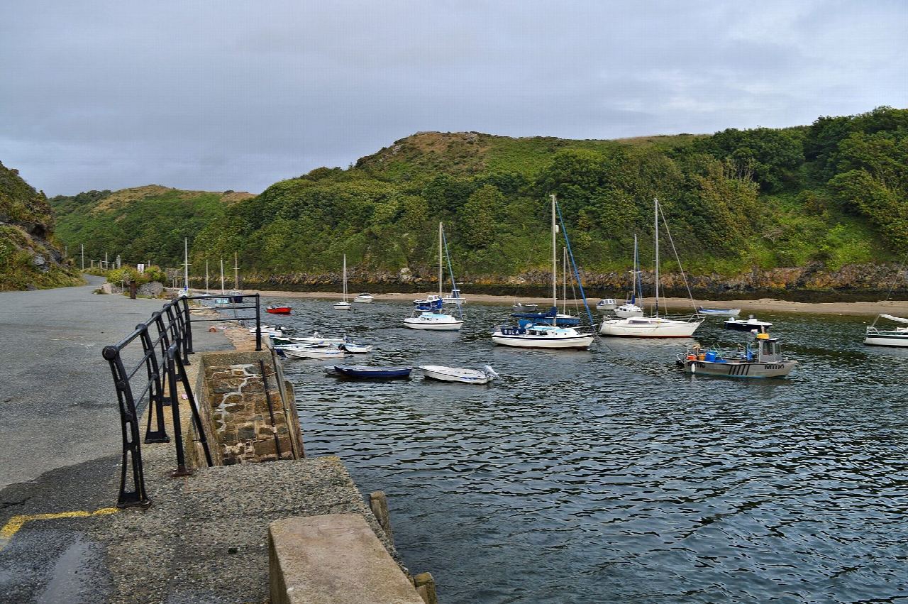 Solva Harbour, the Gribin and Porth y Rhaw