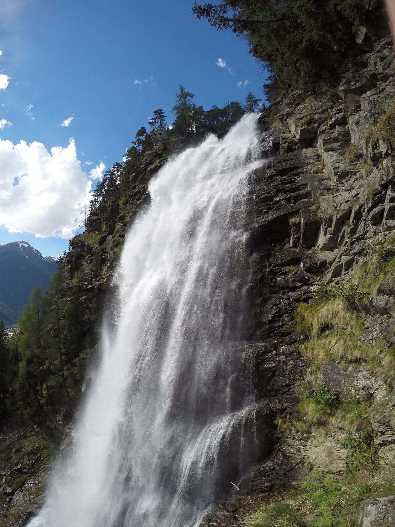 Stuibenfall from Umhausen
