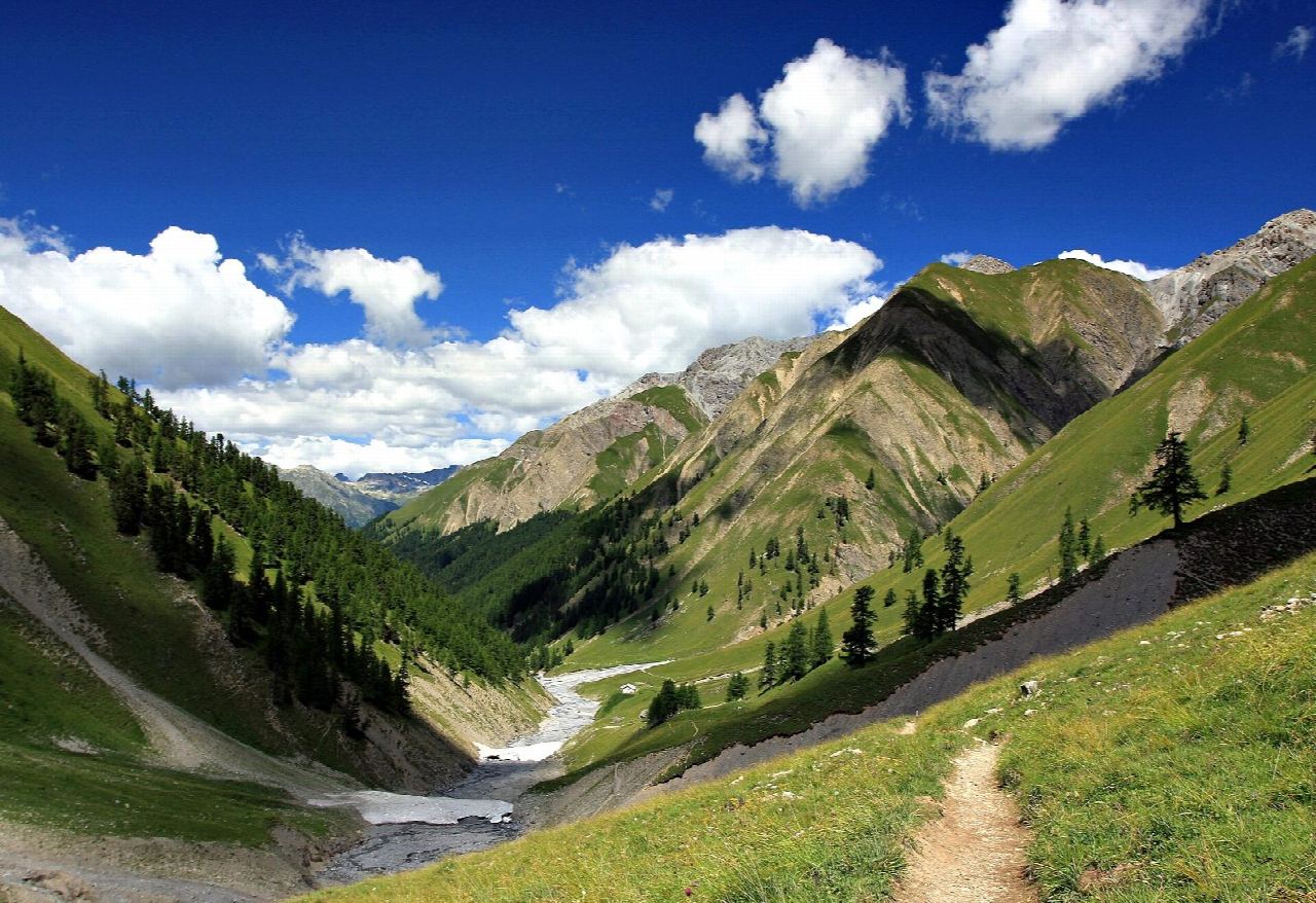 Val Trupchun and Alp Trupchun in the Swiss National Park