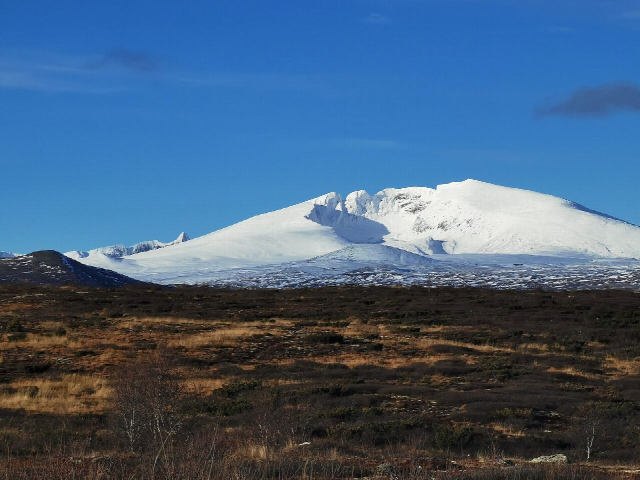 Viewpoint Snøhetta from Hjerkinn