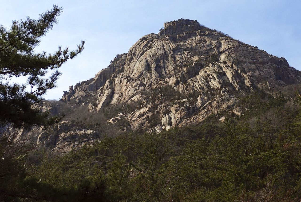 Wolchulsan Cheonhwangbong by Baram Falls