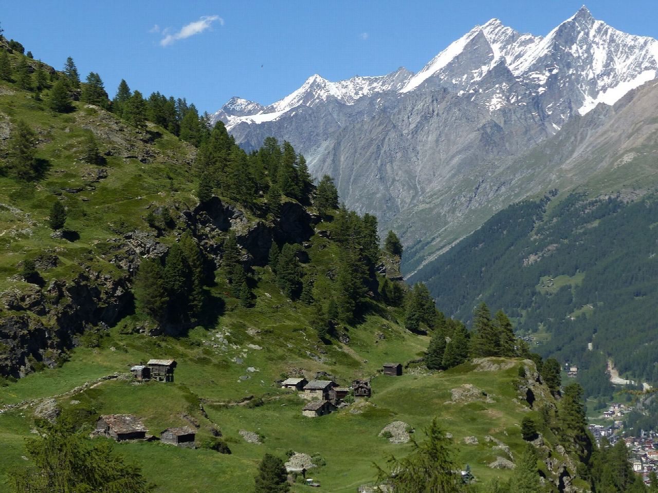 Zmutt and Furi from Zermatt